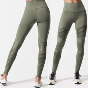 Alo Yoga High Waisted Moto Leggings